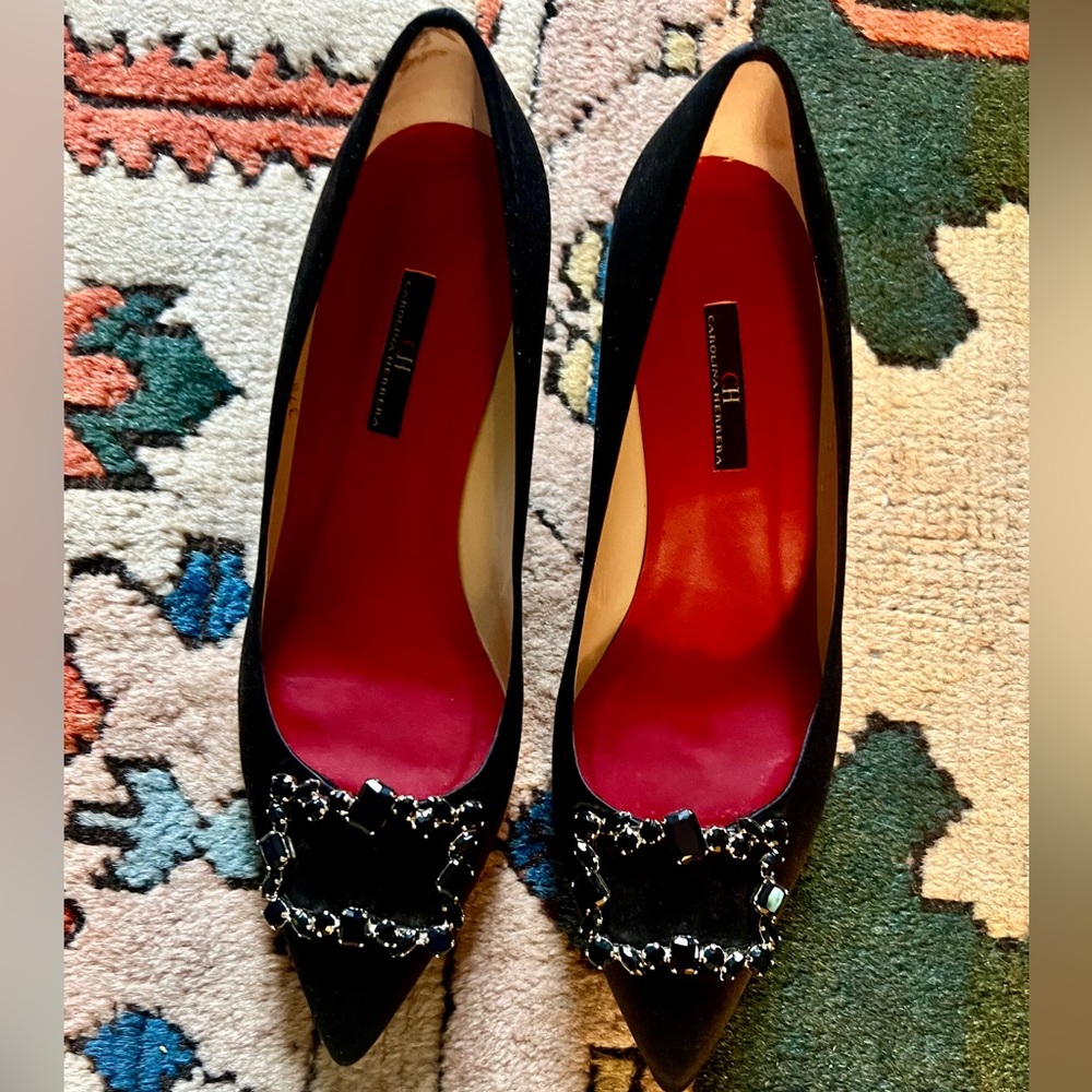 Carolina Herrera Kitten heel Pumps